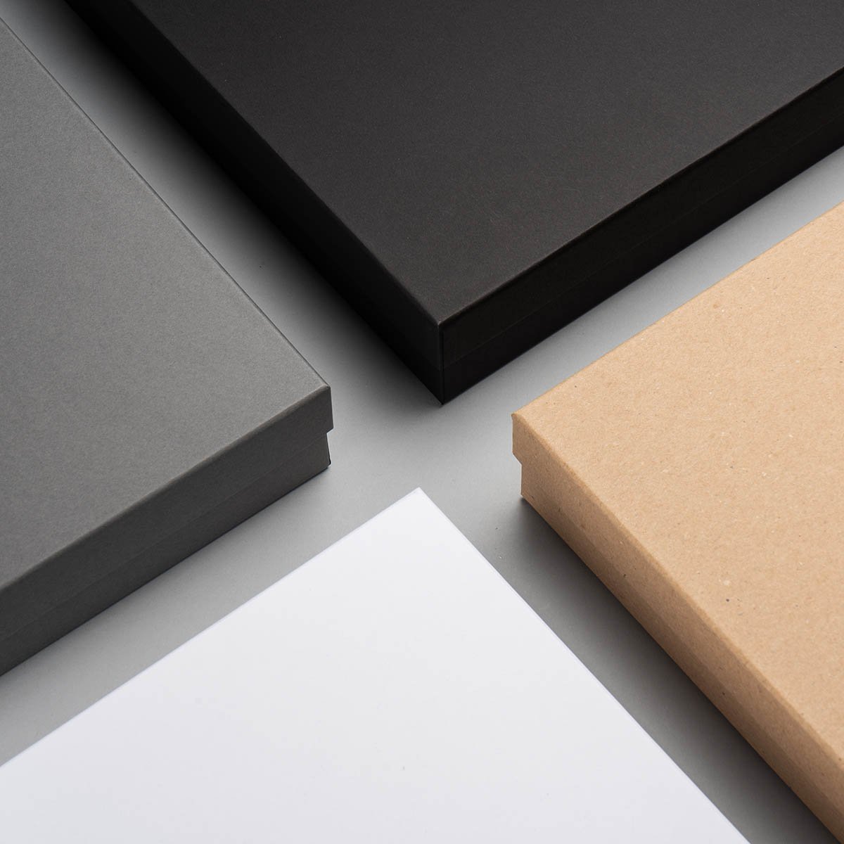Photo memory book presentation boxes
